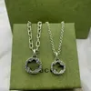 Brand Designer G Jewelry Fashion Cipcant Necklace Indefined Women's High Quality's Couple's Gift da uomo