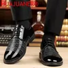 Dress Shoes Men Leather Casual Breathable Youth Business England Solid Color Fashion Low Top 231121