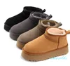 Man Women Ultra Mini Boot Ankle Platform snow Boots Woman Winter keep warm Booties with box