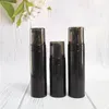 Black Plastic Foam Pump Bottles 100ml 120ml 150ml 200ml BPA Free with transparent-black cover for foaming soap mousse Lrnjr