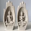 2pcs منحوتات تمثال بوذا التمثال التمييز Tathagata India Yoga Home Decoration Accessories الحلي Drop T200331262Q