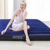 Almohadillas para exteriores Tryhomy Cama de aire doble para dormir Colchoneta inflable Colchón para acampar al aire libre Pareja de adultos Carpa portátil ligera Camas a prueba de humedad Nuevo W0422