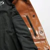 Men's Vests Brown Sport Genuine Leather Vest Real Cow Skin Plus Size Sleeveless Motorcycle Coat Zipper Biker Male Waistcoat 7XL