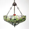 Pendant Lamps TEMAR Tiffany Lamp LED Creative Color Glass Vintage Hanging Light Decor For Home Dining Room Bedroom El