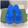 2023 Top Quality luxuries designer Men's Women's Slippers Sandals Shoes Slide Summer Fashion Wide Flat Flip Flops size 35 - 42