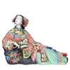 Objets décoratifs Figurines Classique Dames Printemps Artisanat Peint Art Figure Statue Céramique Antique Chinois Porcelaine Figurine 259b