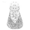 Trendy Print Long-Tailed Pirate Hat Imitation Silk Headwear Hip-Hop African Turban Caps Hijab Bonnet Durag Hair Accessories