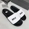 Rubber Designer Slipper Letter Slippers Men Beach Flat Slide Women Luminous Alphabet Multicolor Couples Slides Waterproof Non-slip Srole