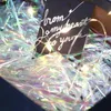 Party Decoration 100g Colorful Transparent Raffia Plastic Shredded Paper Raffia Filler For Raffia Box DIY Wedding Party Present Box Packaging Filler 231122