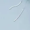 Серьги с подлинными серебряными серебряными ювелирными украшениями 1PAIR Authentic Real 925 Серебряные украшения