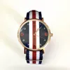 Zegarek na rękę mody swobodny wysokiej jakości damski w stylu chiński w stylu nylonowym pasmat ultra cienki zegarek student dekoracyjny zegar retro