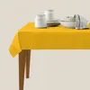 Tkanina stołowa bursztyn pomarańczowy stylowy prostokątny mata jadalnia strainowa do domu tkaninowa w kuchni wystrój oleju