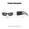 Sunglasses Resin Y2K Glasses Tiktok Lenses Moon Sunglasses Gothic Y2K Outdoor Sports Eyepieces Hippie Vintage Sun Glasses Uv400 J230422