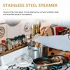 Double Boilers Stainless Steel Steamer Basket For Vegetables Rice Cooker Pot Steaming Rack Dumpling