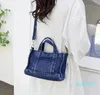 Brieftaschen FashionCanvas Denim Tasche Schulter Umhängetaschen Mode Lässig Vielseitige Handheld frauen Tote Handtasche Bolsas Para Mujeres