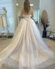 2023 Nov Apiic Aso Ebi Plus Size Lace Bohemian Wedding Dress Buted Bededed I-Line Obintage Summer Drons Dronses ZJ206