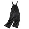 Kvinnors jeans mode denim overaller remmar jean vår hösten rak kvinnlig jumpsuit överdimensionerad byxor streetwear 230422