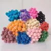 Fleurs décoratives préservées boules de boutons Billy Craspedia séchées artificielles pour la maison bureau fête bricolage décor de mariage naturel