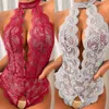 الملابس الداخلية المثيرة للنساء bodysuit الجنس الاباحية الاباحية babydoll فستان الساخنة الدانتيل صدرية مفتوحة المنشعب مثير زي نويسيت الاباحية