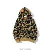 Dames borduurwerk schip ontwerper haai volledige heren zip hoodies apen hoody camouflage trainingspakken stylist cartoon pak lange mouw et hoog