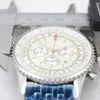 Męskie zegarek luksusowy biznes automatyczny mechaniczny 46 mm premium marine timer chronograf męski zegarek ze zegarem ze stali nierdzewnej Pasek klamra wodoodporna