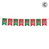 Juldekorationer dekorationer/jultree ornament/år dekor/icke-vävd flagga/julatmosfär dekoration leveranser1
