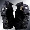 Chándales para hombre, traje táctico de rana, ropa para hombre, conjunto de 2 piezas de Paintball militar, camisas de asalto SWAT, uniforme de fuerzas especiales