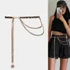 أحزمة Mymc Metal Jeist Caist Belt Belt for Skirt Skirt Woman Woman Girls Weistbands Gold Silver Decorative Quality