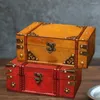 Pochettes à bijoux S!!! Boîte de rangement de rangement bien construite, bonne étanchéité, organisateur de maquillage en bois pour la décoration intérieure