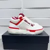 Mensplattform MA 1 Casual Shoes 90s Designer Mens Sneakers Gummisol Sole Thandduk Tyg Casual Shoes Läder övre fempunktsstjärna perforerade MA2 Sportskor 35-46