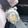 Ap Swiss Luxury Watch Royal Oak Offshore Series 15710st Oo A002ca.02 Orologio da polso 42mm Piatto bianco Orologio da uomo 16 Set completo