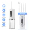 Altro Igiene orale est Irrigatore USB ricaricabile Idropulsore portatile Jet dentale 300ML Detergente per denti a prova di serbatoio 230421
