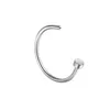 Anéis de nariz Studs Anéis de Nariz Studs Anel de Diamante Anti Alergia Parafusos Nasais Rose Ball Piercing Mulheres Jóias Hoop Drop Ship 206 de Dhua3