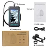 Plumb -fittingen HD 4.3 "Scherm Industriële endoscoopcamera 8mm enkele dubbele lens IP68 Waterdichte LED Borescope Rigide kabel voor pijpinspectie 230422