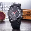 Men's Watch Luxury Full Function 6-pin Automatic Quartz Watch Silicon High-end Rubber Strap Casual Sports Men's Watch