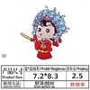 Geschenkverpackung China Antike Braut und Bräutigam Stickerei Patch Stoff Aufkleber für DIY T-Shirts Kleidung Taschen Dekoration Label