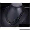 Kettingen Kettingen Mode Roestvrij Stalen Ketting Sieraden Mannen Vrouwen Kettingen 18K Goud Titanium Cubaanse Link Man Luxe Drop Levering Penda Dhl2Q