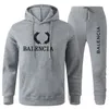 2023 Nouveaux hommes Survêtement Hommes Designers Sweatsuit Femmes Sweats à capuche Pantalon Homme Vêtements Sweat-shirt Pull Casual Tennis Sport Survêtements Sweat Costumes Taille S-3XL