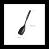 Spoons Silicone Cooking Spoon Non-Stick Slotted And Solid Set With Deep Bolw Measurement Mark For Mixing Serving