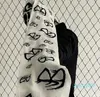 Scarves Gothic Knitted Winter Scarf Women Adult Street Warm Accessory Kpop Emo Skull Pattern Unisex