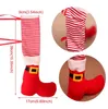 Christmas Decorations 1PC Chair Foot Covers Decoration For Home Table Decor Ornament 2023 Xmas Navidad Noel Gifts Year