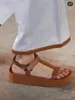 Sandalen Zomerschoenen Dames Sexy Echt Koe Lederen Print Super Platform Zapatos De Mujer