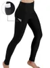 Tenue de yoga Poches de jambe taille haute Bas de fitness Pantalons de course Femmes Yoga à séchage rapide 231121