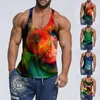 Men's Tank Tops Men's Quick Dry Sports Athletic Gym Bodybuilding Fitness Sleeveless Shirts For Beach Running Men Long Sleeve