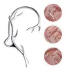 Backs Earrings Happy Yami Ear Wrap Cuffs Crawler Classic Tree Branch Non Piercing Cuff Delicate Bone Clip Without Pierced