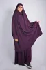 Ethnische Kleidung Eid Muslimische Frauen Mit Kapuze Langes Khimar Paryer Kleidungsstück 2-teiliges Set Abaya-Kleid Full Cover Islamischer Kaftan Jilbab Djellaba