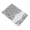 Texture Stencils Plastic Materials Embossing Folders For Paper