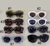 Zomer vrouw mode Fietsen zonnebril dames Cat Eye lens Rijden Bril rijden wind Cool zonnebril man groot model becah glas groot frame Rechthoek 8 kleuren