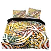 Bedding sets American Style Set 240x220 Pink Leopard Pattern Duvet Cover with Pillowcase Single Double King Comforter Bed 231121