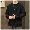 Hoodies masculinos outono versão coreana pulôver moda crewneck hoodie 2023 moletom casual y2k streetwear roupas esportivas h12